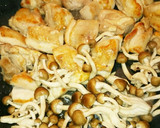 簡単！鶏の照り焼き☆たけのことしめじも～作り方4写真