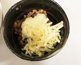 簡単チーズ納豆とろ〜りオムレツ作り方2写真