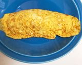簡単チーズ納豆とろ〜りオムレツ作り方4写真
