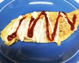 簡単チーズ納豆とろ〜りオムレツ作り方5写真