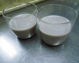 牛乳嫌いでも食べられるあずきミルクプリン作り方4写真