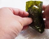息子宛⑰「簡単海苔パリパリおにぎり」作り方16写真