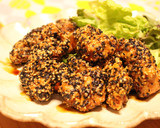 鶏むね肉でやわらか、甘辛タレの唐揚げ♡作り方9写真