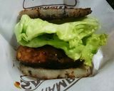 愛称抜群!!蓮根で挟む鶏照り焼きバーガー作り方5写真