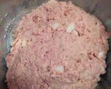 大食い家族のフワフワチーズインハンバーグ作り方3写真