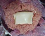 大食い家族のフワフワチーズインハンバーグ作り方4写真