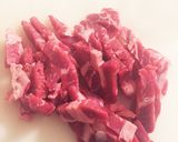 ☆お安い牛肉で簡単さっぱりサラダ☆作り方1写真