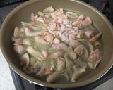 格安&簡単☆鳥の皮とゴボウの炒め煮作り方3写真