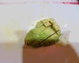 簡単！アボカドとクリームチーズのサラダ作り方1写真