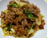 ☆豚肉 キャベツ 長ネギゴマ味噌炒め♡作り方7写真