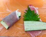 簡単サッパリ茄子と大葉の豚肉巻き✩*。作り方2写真