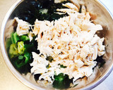 居酒屋風！わかめとささみのさっぱり和え作り方4写真