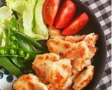 簡単節約☆鶏胸肉の揚げない麺つゆ唐揚げ。作り方14写真