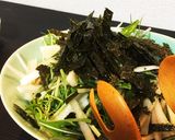 糖質制限♪水菜と大根のしゃきしゃきサラダ作り方2写真