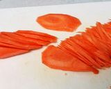 にんじん味噌きんぴら☆お弁当おかず冷凍可作り方1写真