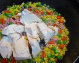 簡単ツナの炒り豆腐♡作り方3写真