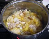 ３食材☆白菜と豚肉のショウガ重ね煮作り方3写真