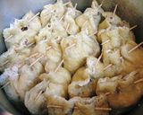 甘辛味の七彩巾着作り方3写真
