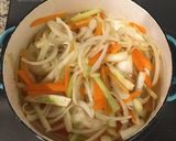 病の家人のための野菜スープ作り方3写真