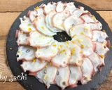 簡単!絶品!たこのカルパッチョ作り方2写真