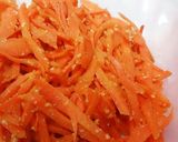 にんじん味噌きんぴら☆お弁当おかず冷凍可作り方4写真