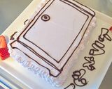 どこでもドアケーキ【ドラえもん】作り方5写真