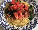 和風ソースで彩り綺麗パスタ♪作り方5写真