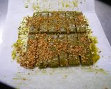 宇治抹茶きな粉チョコヌガーバー作り方6写真