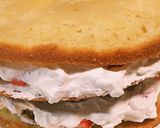 簡単！卵なし　炊飯器でスポンジケーキ！作り方5写真