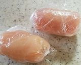 ◎ササミロール◎恵方巻き風◎作り方2写真