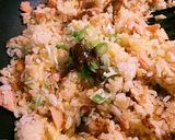 醤油麹入り 鮭炒飯作り方3写真