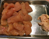 柔らか鶏むね肉とれんこんのオイスター炒め作り方1写真