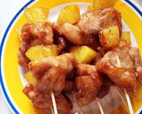パイナップル甘酢チキン串☆★作り方8写真