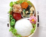 キャラ弁＊簡単♪節分オニぎりくん弁当作り方3写真