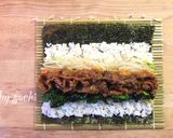 恵方巻にも!ビビンパ海苔巻き作り方5写真