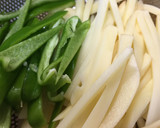 じゃがいもとピーマンのおかか炒め作り方1写真