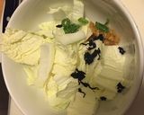 一人の夜食: 鍋いらず、具沢山のお味噌汁作り方3写真