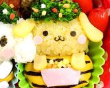 シナモロール ポムポムプリン節分キャラ弁作り方1写真
