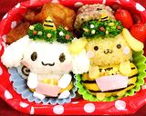 シナモロール ポムポムプリン節分キャラ弁作り方5写真