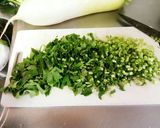 10分で出来る！大根とかぶの葉の常備菜作り方1写真