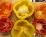 カラフルパプリカのカップライス♪作り方1写真