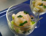 簡単レシピ☆甘エビの昆布茶じめ作り方5写真