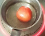 離乳食~幼児食までトマトの湯剥き作り方1写真