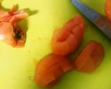 離乳食~幼児食までトマトの湯剥き作り方3写真