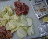 焼きそばの粉deあんかけ焼きそば作り方1写真