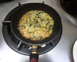 ワカメとポテトのスペイン風オムレツ作り方6写真
