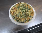 ワカメとポテトのスペイン風オムレツ作り方7写真