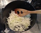 玉ねぎと鮭の味噌汁作り方2写真