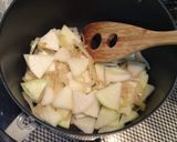 玉ねぎと鮭の味噌汁作り方4写真