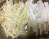 白菜とカニカマの中華風炒め作り方1写真